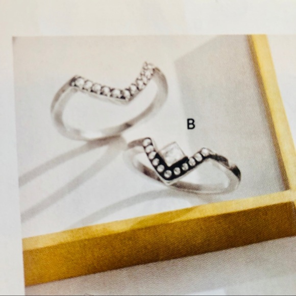 Silpada “All Angles” Stack Rings - Picture 7 of 8